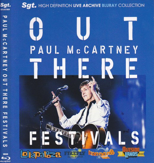 PAUL McCARTNEY / OUT THERE FESTIVALS (1BR)