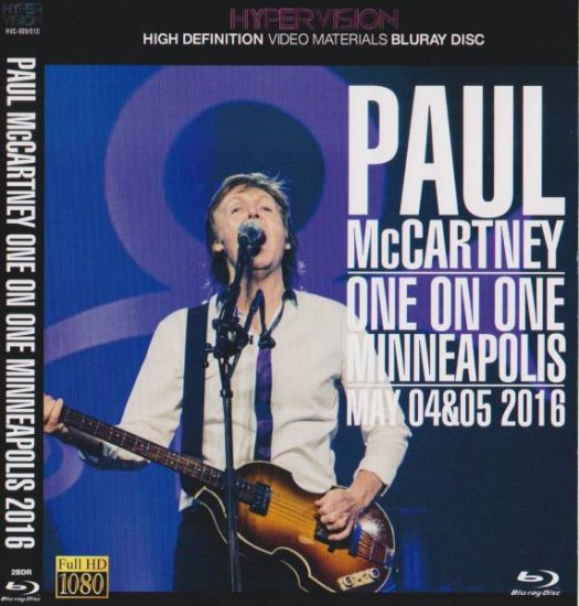 PAUL McCARTNEY /ONE ON ONE MINNEAPOLIS 2016 (2BR)