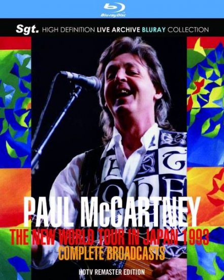 PAUL McCARTNEY/THE NEW WORLD TOUR IN JAPAN 1993 (2BR) – Music 