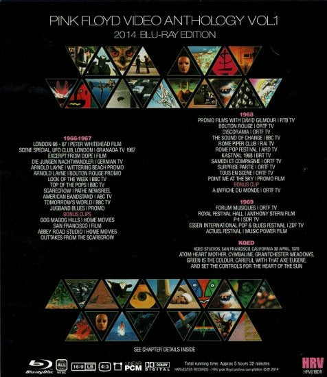PINK FLOYD / VIDEO ANTHOLOGY VOL.1 (1BDR)