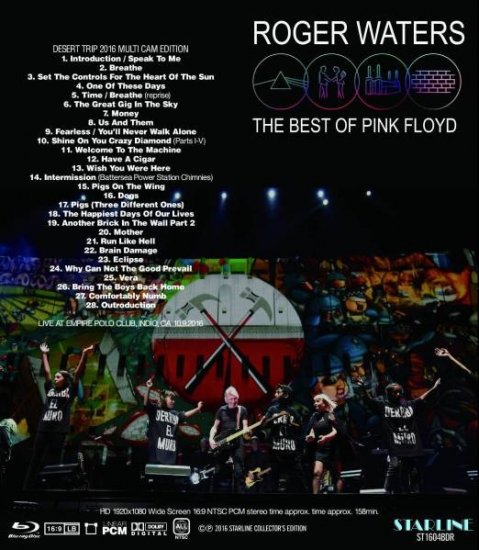 ROGER WATERS / THE BEST OF PINK FLOYD (1BDR)