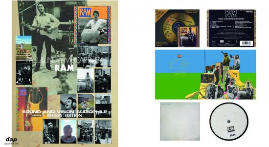 PAUL & LINDA McCARTNEY/ RAM- SOUND AND VISION AUDIOPHILE (1BDR)