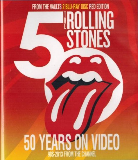 ROLLING STONES / 50 YEARS ON VIDEO RED BLU-RAY DISC EDITION (2BR)