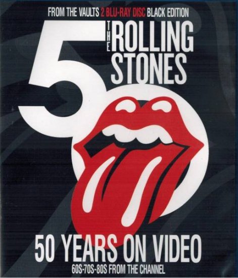 ROLLING STONES/ 50 YEARS ON VIDEO BLACK BLU-RAY DISC EDITION (2BR)