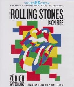 THE ROLLING STONES / 14 On Fire European Tour Zurich 2014 (1BDR)