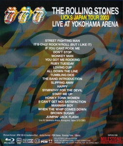 ROLLING STONES / LIVE AT YOKOHAMA ARENA LICKS JAPAN TOUR 2003 (1BR)