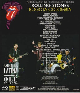 ROLLING STONES / AMERICA LATINA OLE TOUR 2016 BOGOTA COLOMBIA (1BR)