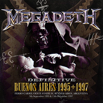 MEGADETH / DEFINITIVE BUENOS AIRES 1995+1997 (2CD)