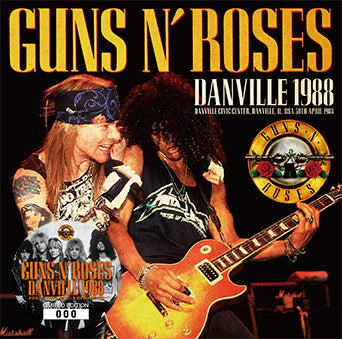 GUNS N' ROSES / DANVILLE 1988 (2CD+1DVDR)