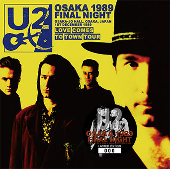 U2 / OSAKA 1989 FINAL NIGHT 【2CD】
