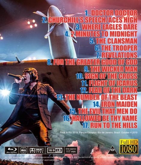 Iron Maiden / Rock In Rio 2019 (1BDR)