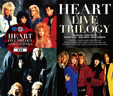 HEART / LIVE TRILOGY (6CD)