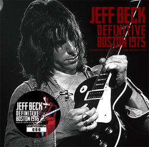 JEFF BECK / DEFINITIVE BOSTON 1975 (1CD)