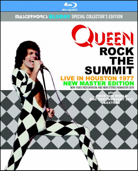 QUEEN / ROCK THE SUMMIT LIVE IN HOUSTON 1977 NEW MASTER  EDITION (1BDR)