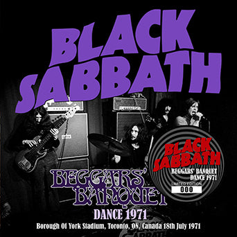 BLACK SABBATH / BEGGARS' BANQUET DANCE 1971 (1CD)