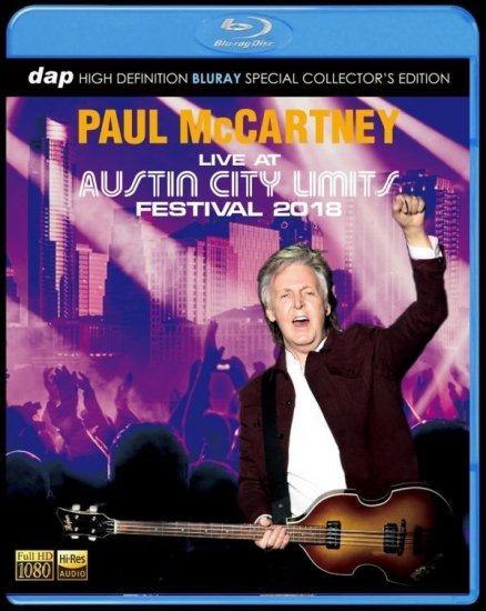 PAUL McCARTNEY / LIVE AT AUSTIN CITY LIMITS FESTIVAL 2018  (1BD-R)