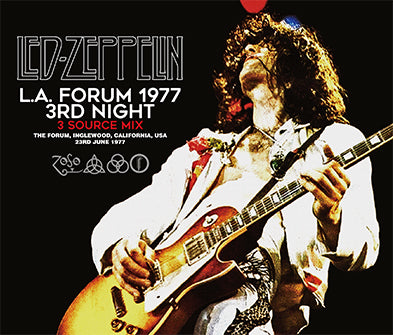 LED ZEPPELIN / L.A. FORUM 1977 3RD NIGHT: 3 SOURCE MIX 3CD