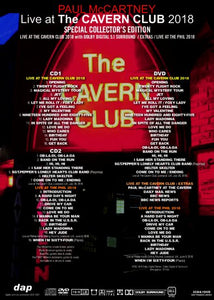 PAUL McCARTNEY / Live at The CAVERN CLUB 2018 [2CD/1DVD+1BLURAY]