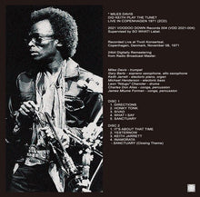 Load image into Gallery viewer, MILES DAVIS / DID KEITH PLAY THE TUNE? / LIVE IN COPENHAGEN 1971 (2CD+1DVD)
