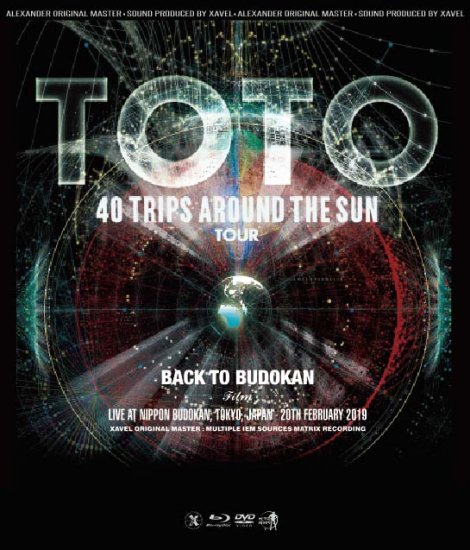 TOTO / 40 TRIPS AROUND THE SUN TOUR BUDOKAN 2019 FILM (1DVD+1BDR)