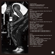 Load image into Gallery viewer, MILES DAVIS / ROAD TO THE RESURRECTION / COMEBACK SESSIONS (2CD)
