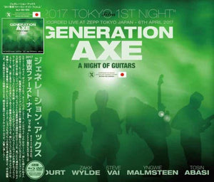 GENERATION AXE / 2017 TOKYO 1st NIGHT FILM (2BDR+2DVDR)