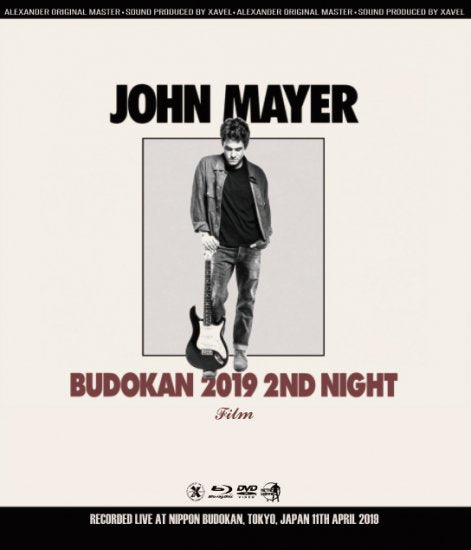 JOHN MAYER / LIVE AT BUDOKAN 2019 2nd NIGHT FILM (1DVD+1BDR)