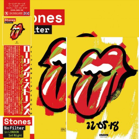 ROLLING STONES / NO FILTER TOUR 2018 LIVE IN LONDON 1ST NIGHT (2CD)