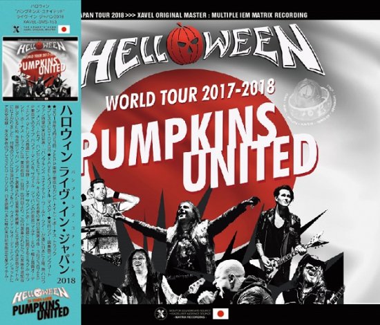 HELLOWEEN / LIVE IN JAPAN 2018 PUMPKINS UNITED IN TOKYO