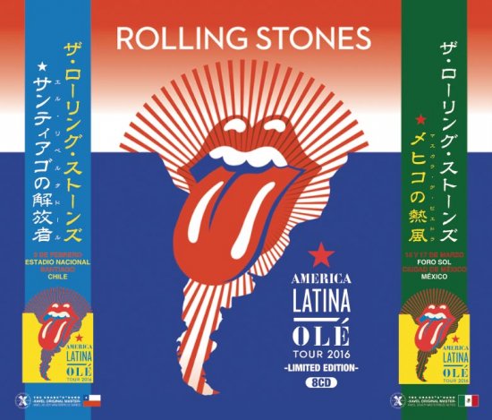 ROLLING STONES / AMERICA LATINA OLE TOUR 2016 LIMITED SET (8CD)