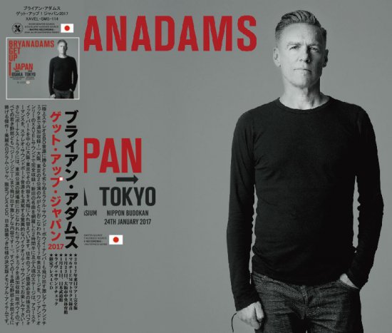 BRYAN ADAMS / GET UP! JAPAN (4CD) – Music Lover Japan