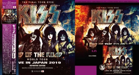 KISS / SUNDAY BLOODY SENDAI Live in Sendai 2019 Definitive Edition Limited Set (2CD+1BDR+1DVDR)