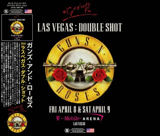 GUNS N' ROSES / 2016 LAS VEGAS DOUBLE SHOT (4CD+2DVD) – Music