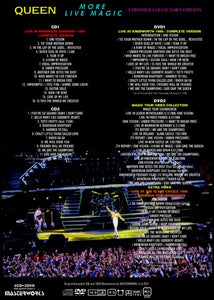 QUEEN / MORE LIVE MAGIC EXPANDED COLLECTOR'S EDITION [2CD+2DVD]