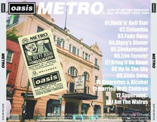 Load image into Gallery viewer, OASIS / METRO (1CD+1DVDR)
