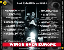Load image into Gallery viewer, PAUL McCARTNEY and WINGS / WINGS OVER EUROPE 1972-73 EXPANDED EDITION (2CD)

