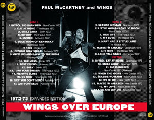 PAUL McCARTNEY and WINGS / WINGS OVER EUROPE 1972-73 EXPANDED EDITION (2CD)