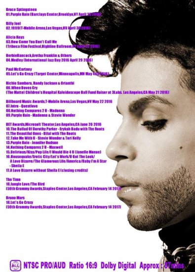 V.A. / Tribute To Prince (1DVD)