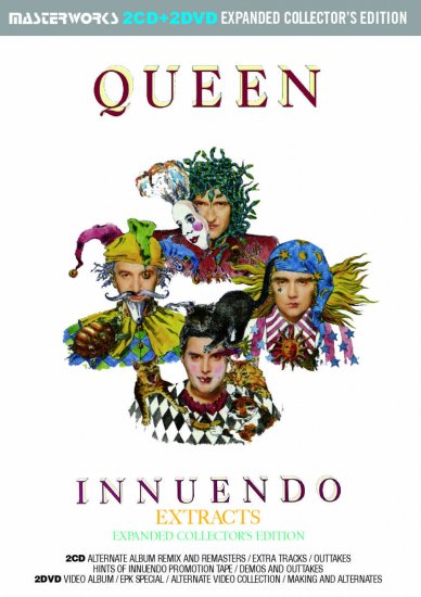 QUEEN / INNUENDO EXTRACTS EXPANDED COLLECTOR'S EDITION [2CD+2DVD]