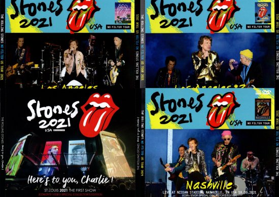 THE ROLLING STONES / 2021 LIVE SET 4 performances (8CD+4DVD)