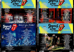 THE ROLLING STONES / 2021 LIVE SET 4 performances (8CD+4DVD)