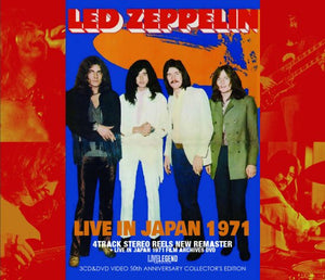 LED ZEPPELIN / LIVE IN JAPAN 1971 50th ANNIVERSARY COLLECTOR'S