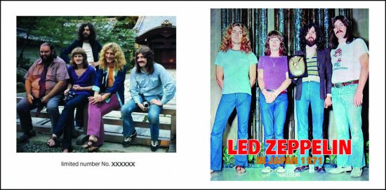 LED ZEPPELIN / LIVE IN JAPAN 1971 50th ANNIVERSARY COLLECTOR'S