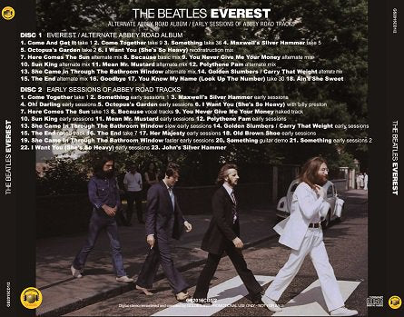 THE BEATLES / EVEREST ALTERNATE ABBEY ROAD ALBUM (2CD)