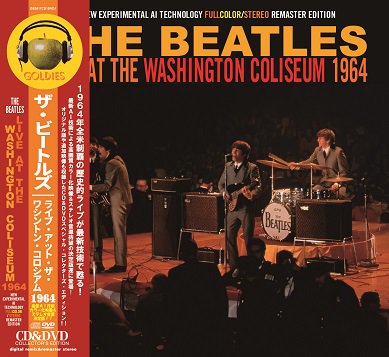 THE BEATLES / LIVE AT THE WASHINGTON COLISEUM 1964 (1CD+1DVD 