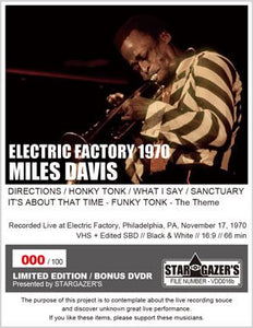 MILES DAVIS / EVIL IN ELECTRIC FACTORY (2CD+LTD. DVDR)