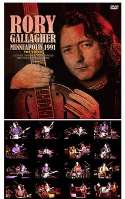 RORY GALLAGHER / MINNEAPOLIS 1991 SOUNDBOARD MASTER (2CD+1DVDR)