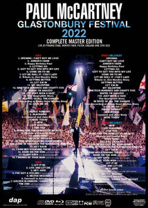 PAUL McCARTNEY / GLASTONBURY FESTIVAL 2022 PREMIUM LIMITED SPECIAL COLLECTION (3CD+2DVD/1BDR)