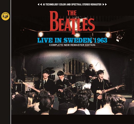 THE BEATLES / LIVE IN SWEDEN 1963 COMPLETE NEW REMASTER EDITION (1CD+1DVD)