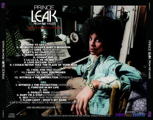 PRINCE / LEAK FROM THE VAULTS RARE AND UNRELEASED COLLECTION (2CD)